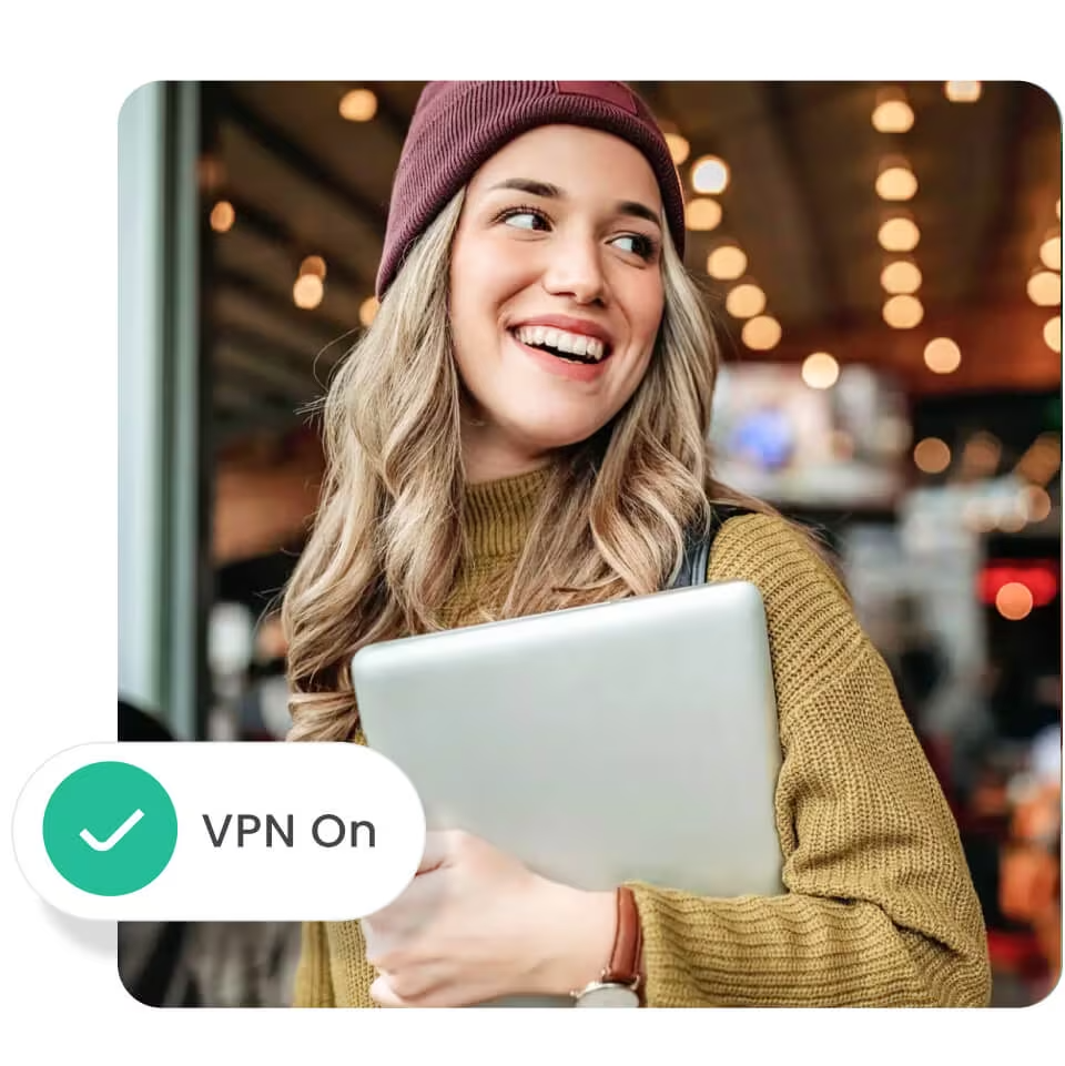 McAfee VPN protegida